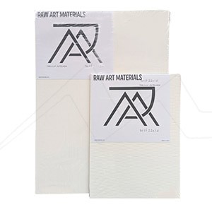 RAW ART MATERIALS CANVAS BOARDS WITH ECO COTTON-POLYESTER FABRIC