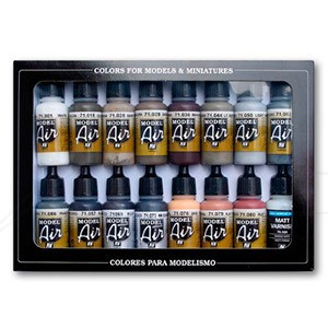 Acrylicos Vallejo 72299 Game Color Intro Set - 16 Shades for sale