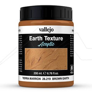 VALLEJO DIORAMA EFFECTS BROWN EARTH FOR MODELS & MINIATURES 26219