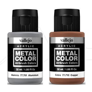 VALLEJO METAL COLOR ACRYLIC COLOURS FOR MODELS & MINIATURES