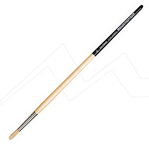 DA VINCI CHUNEO ROUND BRUSH SYNTHETIC BRISTLE LONG HANDLE FOR OIL AND ACRYLIC SERIES 7729