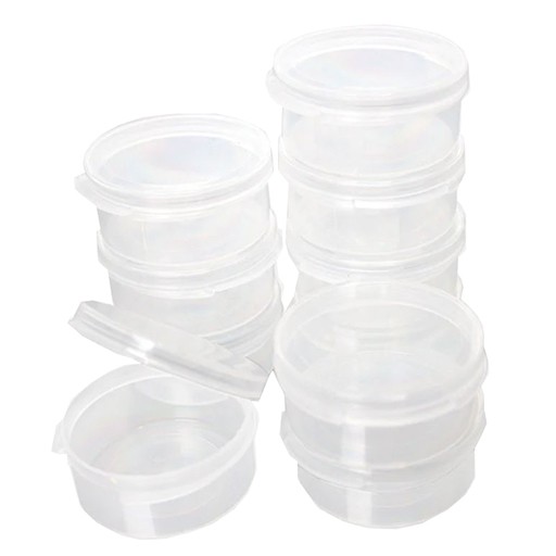 NEW WAVE MASTERSON PACK 10 EMPTY CUPS FOR SOLVENTS AND PAINTS