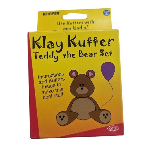 KEMPER CLAY CUTTER TEDDY THE BEAR SET- OUTLET
