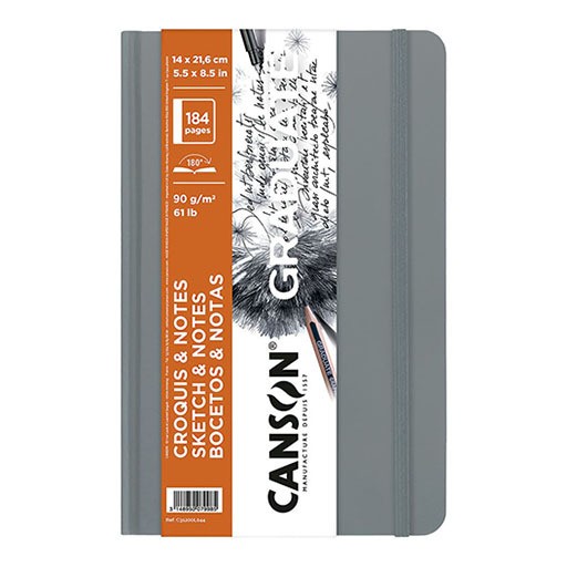 CANSON GRADUATE SKETCHBOOK & NOTES 90 G