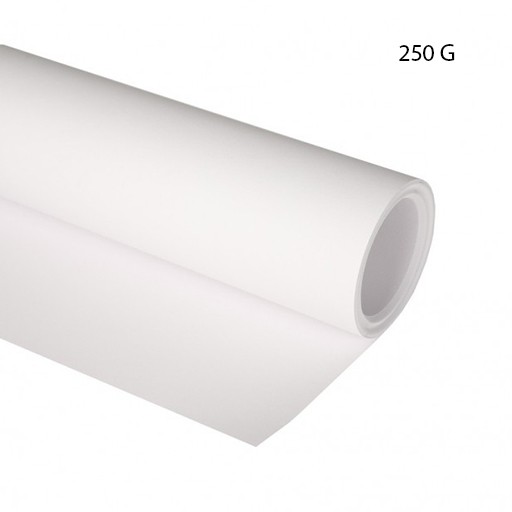 CLAIREFONTAINE PAINT ON PAPER ROLL WHITE 250 G