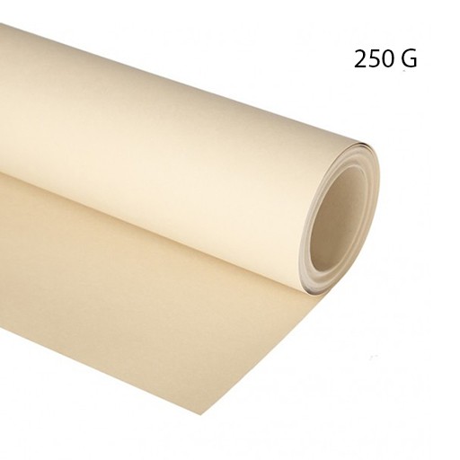 CLAIREFONTAINE PAINT ON PAPER ROLL NATURAL 250 G