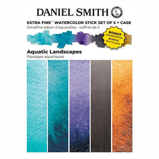 DANIEL SMITH WATERCOLOR STICK AQUATIC LANDSCAPES SET 5 STICKS