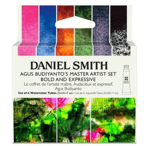 DANIEL SMITH AGUS BUDIYANTO´S MASTER ARTIST SET BOLD AND EXPRESSIVE - WATERCOLOUR SET EXPRESSIVE SELECTION