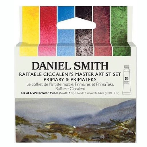 DANIEL SMITH RAFFAELE CICCALENI´S MASTER ARTIST SET PRIMARY & PRIMATEK - WATERCOLOUR SET PRIMARY SELECTION