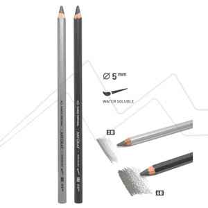 ARTGRAF WATER-SOLUBLE GRAPHITE PENCIL WITH 5 MM LEAD