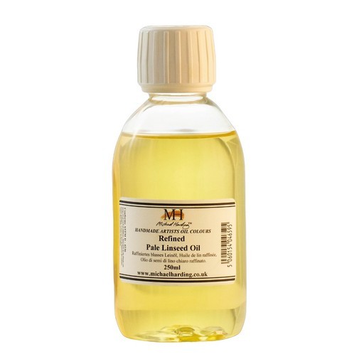 MICHAEL HARDING REFINED PALE LINSEED OIL