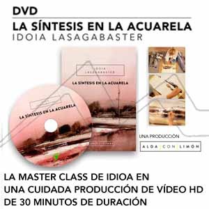 BUCH (AUF SPANISCH) + DVD VIDEO HD- LA SINTESIS EN LA ACUARELA MASTER CLASS DE IDOIA LASAGABASTER
