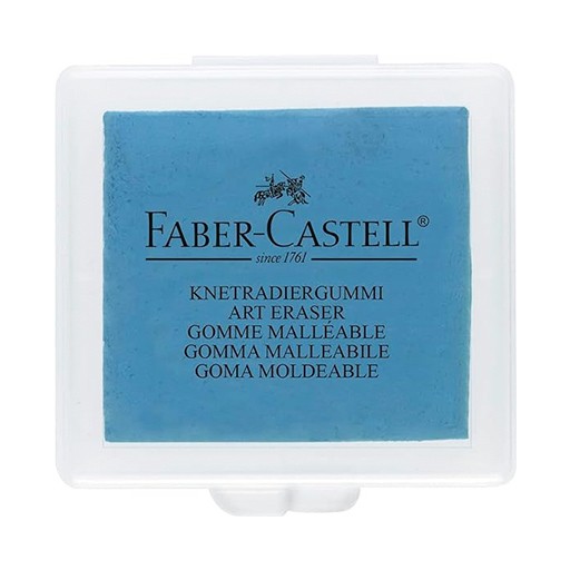 FABER-CASTELL KNEADABLE ART ERASER FOR DRAWING - ASSORTED COLOURS