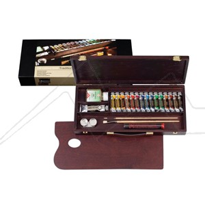 REMBRANDT OIL PAINT TRADITIONAL BOX SET OF 16 TUBES