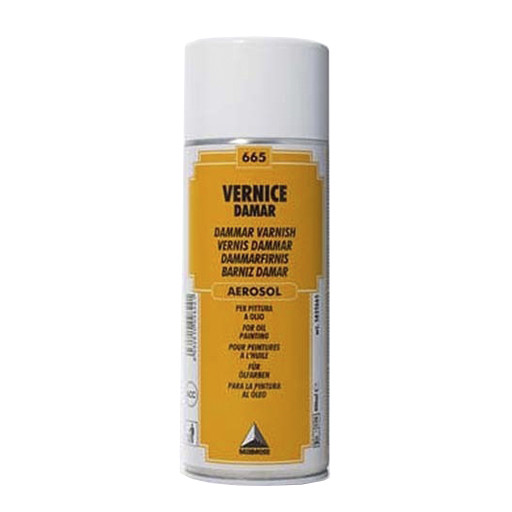 MAIMERI VERNICE DAMAR SPRAY PER COLORI AD OLIO N. 665