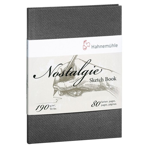 HAHNEMÜHLE NOSTALGIE BLOCCO DA DISEGNO 190 G FORMATO VERTICALE