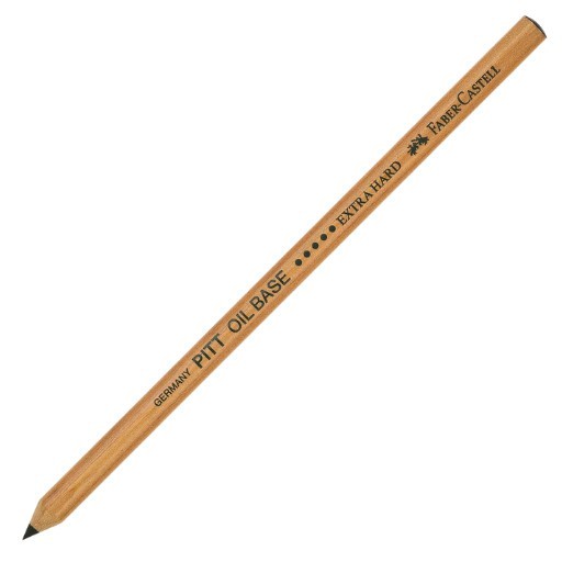 FABER-CASTELL PITT MONOCHROME MATITA A MINA GRASSA NERO - MORBIDA