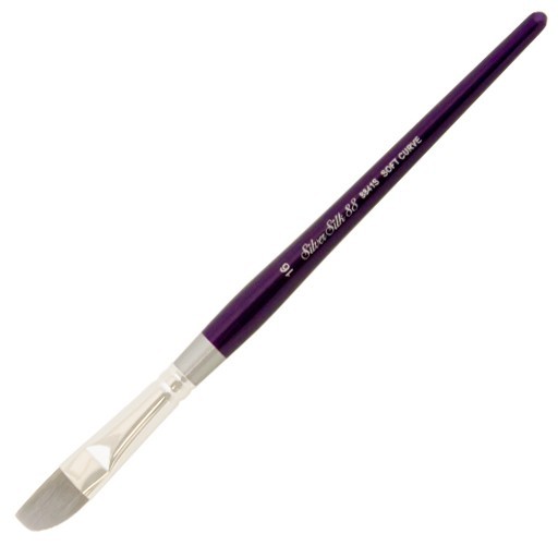 SILVER BRUSH SILVER SILK 88 PENNELLO SOFT CURVE MANICO CORTO SERIE 8841S