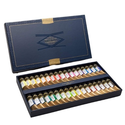 MIJELLO ARTIST MISSION GOLD CLASS ACQUERELLO SET 34 TUBETTI 15 ML