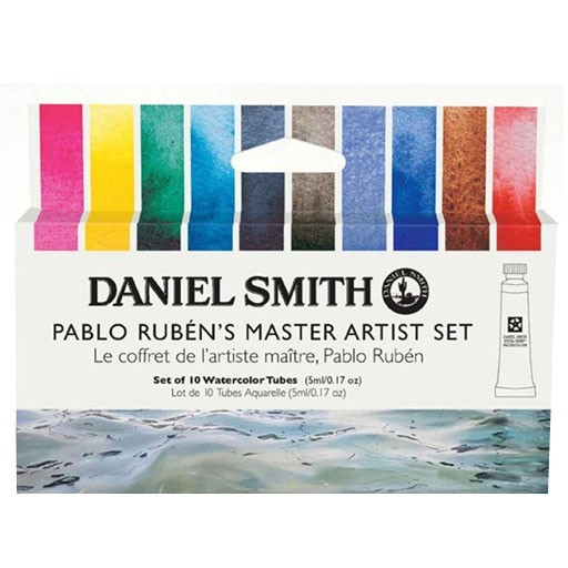 DANIEL SMITH SET ACQUERELLI 10 TUBETTI 5 ML SELEZIONE PABLO RUBÉN
