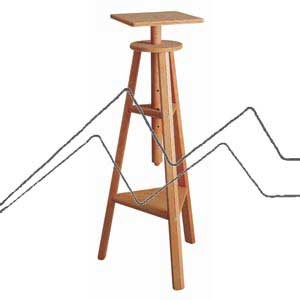MABEF M36 BEECHWOOD SCULPTURE STAND