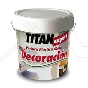 TITAN EXPORT ALTA DECORACION - MATTE INTERIOR PLASTIC PAINT