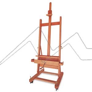 MABEF M/05 STUDIO EASEL - SMALL WITH CRANK