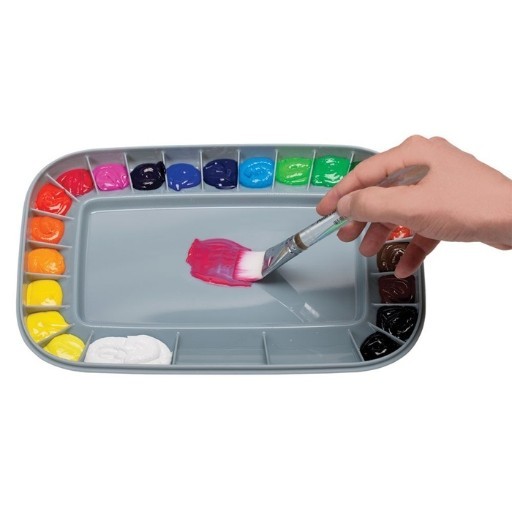 MIJELLO ARTELIER AIRTIGHT TAVOLOZZA GRIGIA PER ACRILICO E OLIO MAP-3025