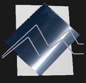 ZINC PLATE 0.65 MM THICK 50 X 100 CM