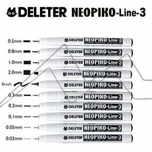 DELETER NEOPIKO LINE-3 BLACK MARKER