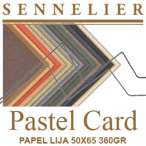 PAPEL LIJA PASTEL CARD SENNELIER - Artemiranda