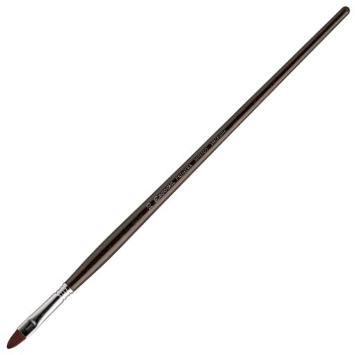 ESCODA PRIMERA PENNELLO PIATTO FIBRA TEIJIN MANICO LUNGO N. 8 SERIE 4150
