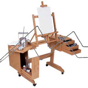 MABEF M30 EASEL PAINTING WORKSTATION