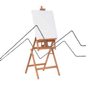MABEF M33 EASEL - TABLE FOR WATERCOLOUR PASTEL OIL
