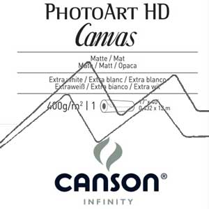 CANSON INFINITY PHOTOART HD CANVAS 400 G