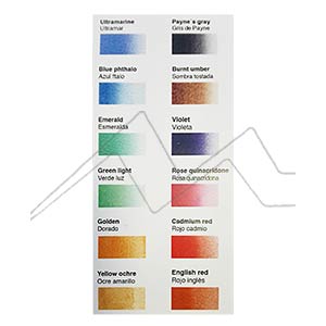 ST PETERSBURG WHITE NIGHTS WATERCOLOUR BOX - ALE CASANOVA SPECIAL EDITION - SET OF 12 FULL PANS