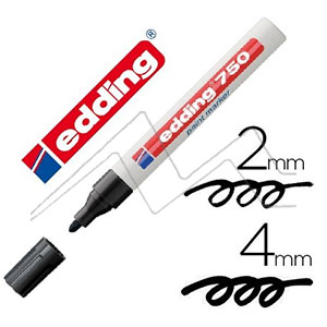 EDDING 750 OPAQUE INK PERMANENT PAINT MARKER WITH ROUND NIB