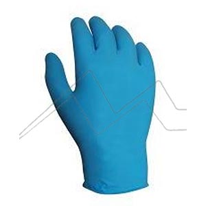 JUBA DISPOSABLE POWDERED NITRILE GLOVES