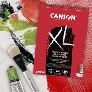 CANSON XL ÖL/ACRYLBLOCK 290 G
