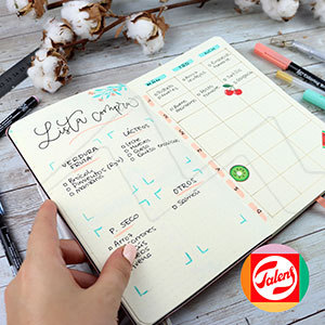 TALENS MAKE YOUR OWN BULLET JOURNAL WITH THE FLOWER JOURNAL SET