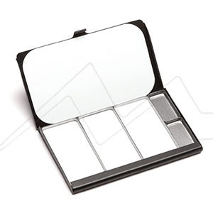 ART TOOLKIT PALETTE WITH 3 LARGE MIXING TRAYS AND 2 STANDARD PANS
