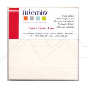 ARTEMIO 3D DOUBLE-SIDED ADHESIVE SQUARE PAD