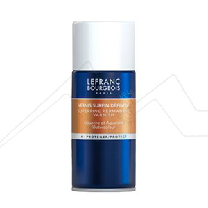 LEFRANC BOURGEOIS SUPERFINE PERMANENT VARNISH FOR GOUACHE AND WATERCOLOUR
