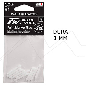DALER ROWNEY FW MIXED MEDIA EMPTY MARKERS & REPLACEMENT NIBS