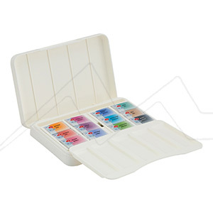 ST PETERSBURG WHITE NIGHTS WATERCOLOUR BOX - PASTEL COLOURS LIMITED EDITION - SET OF 12 WHOLE PANS