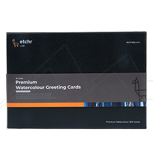 ETCHR PREMIUM WATERCOLOUR GREETING CARDS 300 G COLD PRESSED 100% COTTON