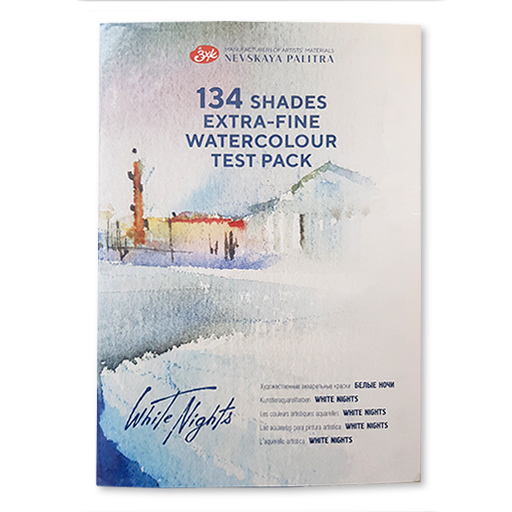ST PETERSBURG WHITE NIGHTS WATERCOLOUR DOT CARDS - TEST PACK