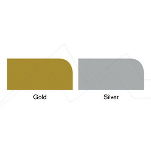 WINSOR & NEWTON PROMARKER SET OF 2 METALLIC MARKERS GOLD + SILVER