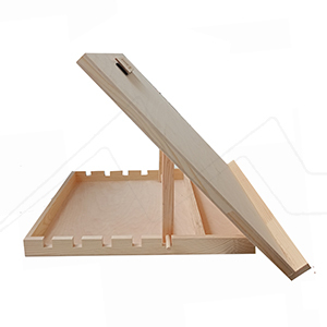RAW BOOK STAND TABLE EASEL WITH DRAWER AND MAGNETIC CLAMP