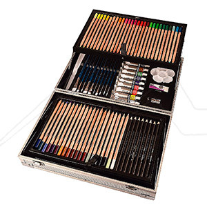 DALER ROWNEY SIMPLY COMPLETE ARTIST KIT 122 PIECES